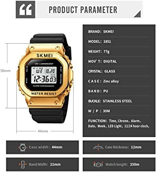 Reloj digital SKMEI 1851