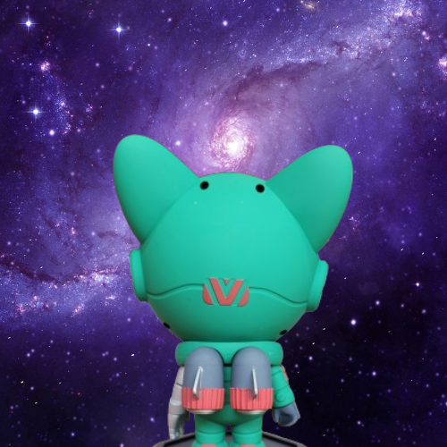 Proyector galaxia nebula Dog verde L218PER