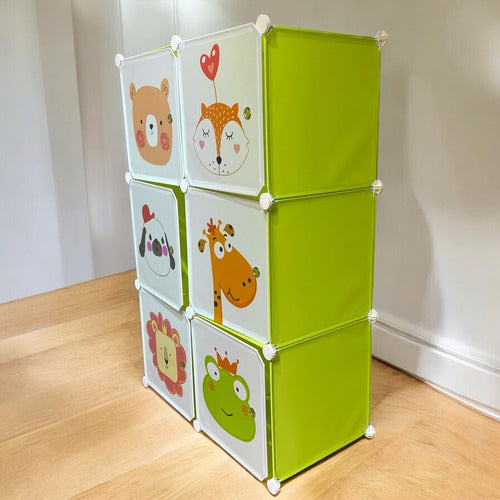 Closet infantil 6 espacios SF22
