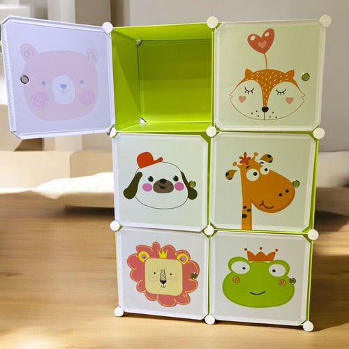Closet infantil 6 espacios SF22