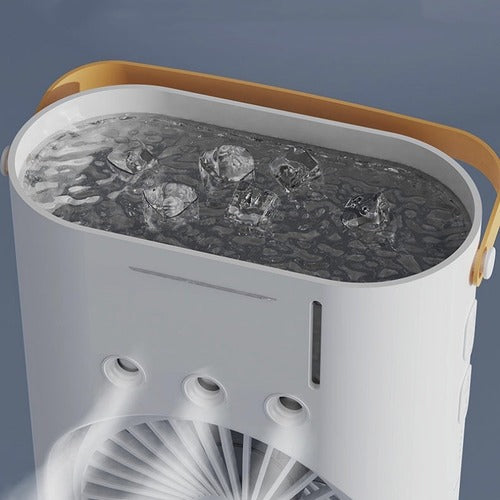 Ventilador de escritorio con luz y control SF392