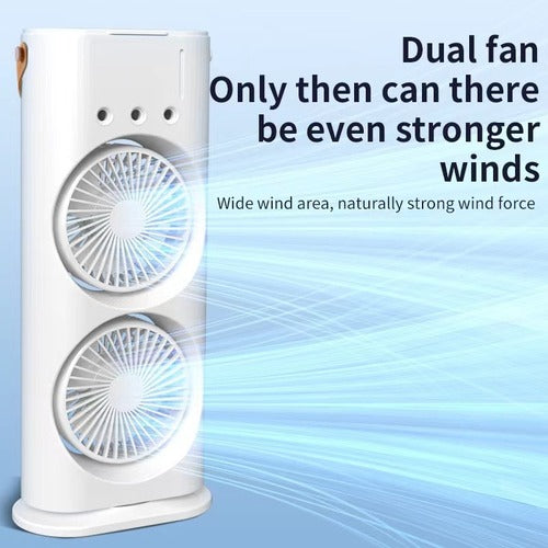 Ventilador de escritorio con luz y control SF392