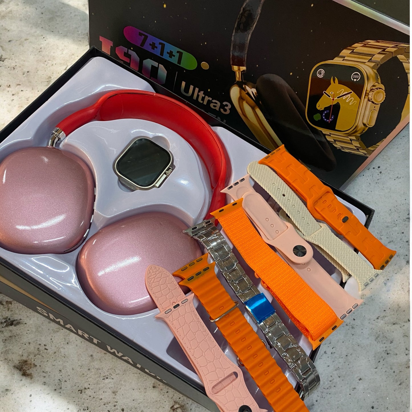 SmarthWatch + Audifonos REACJ50