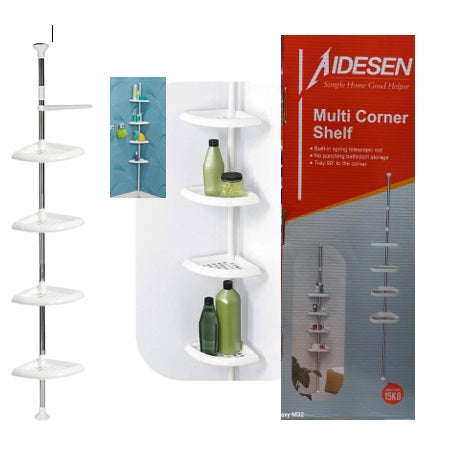 Organizador esquinero para baño
