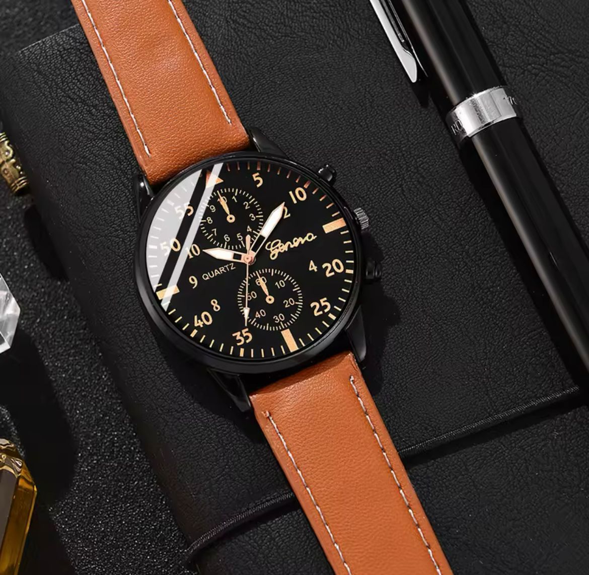 Set para hombre reloj y pulsera