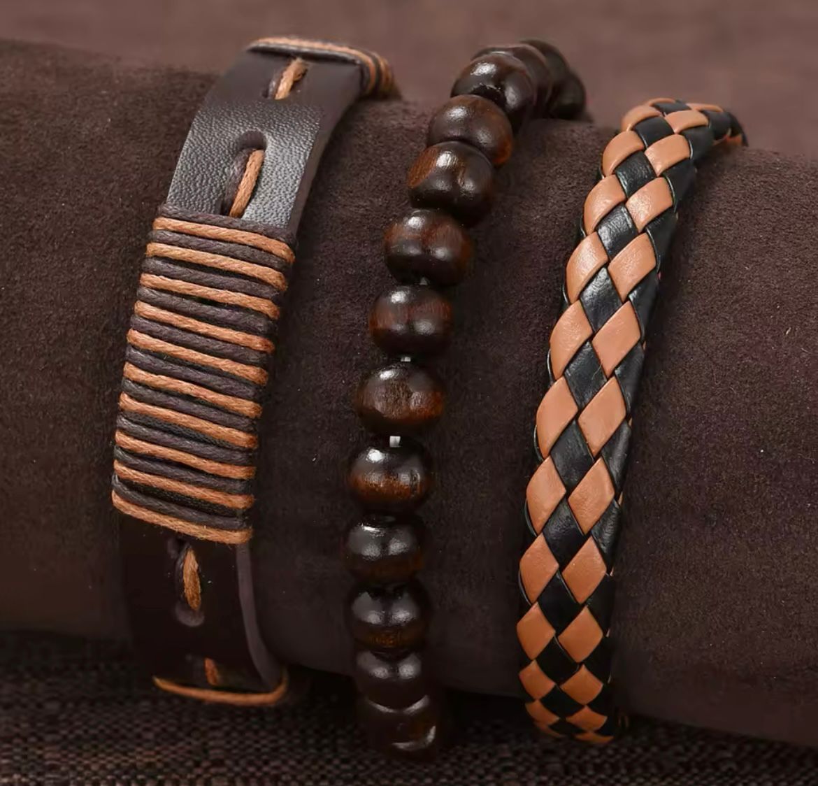 Set para hombre reloj y pulsera