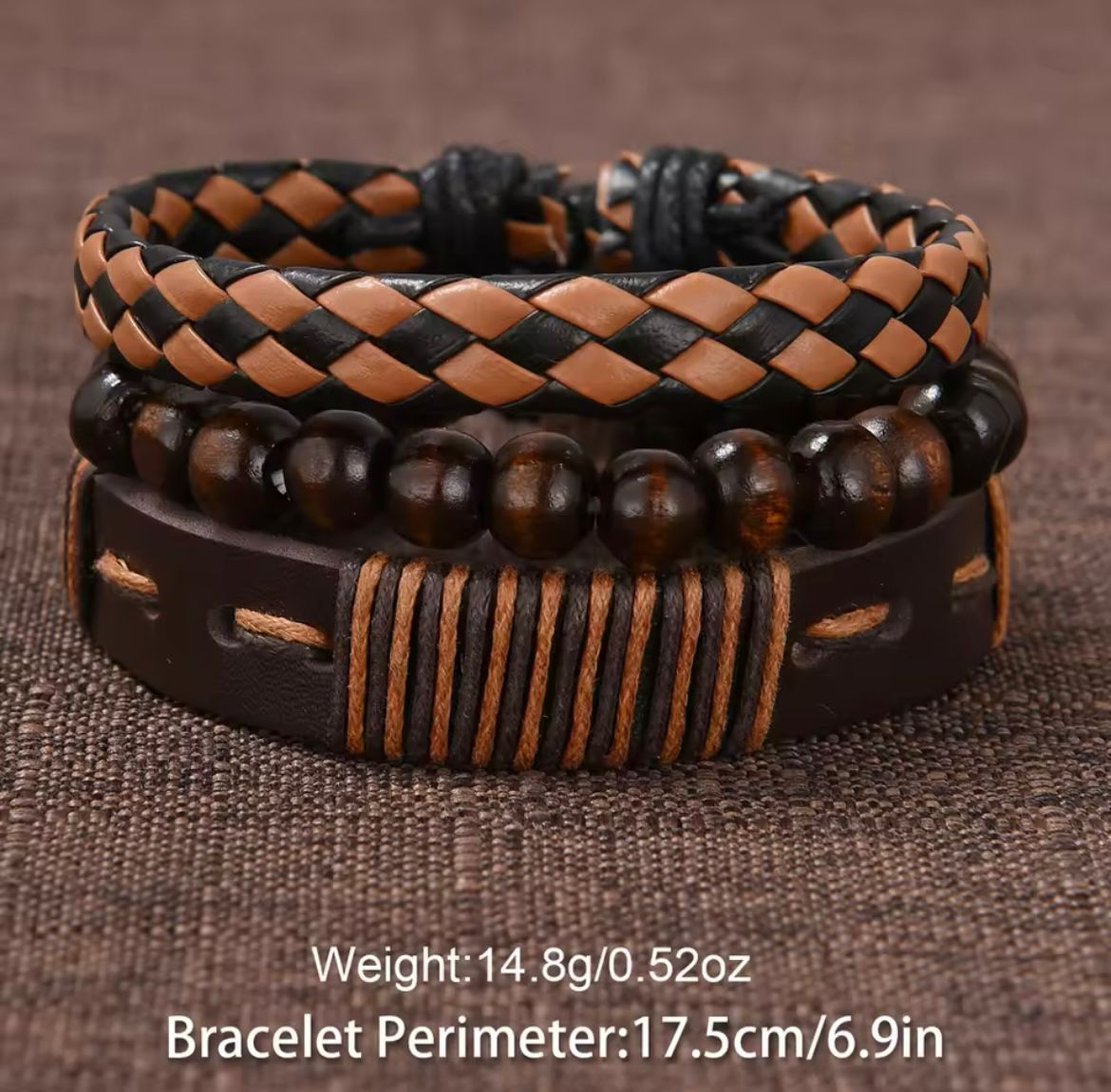 Set para hombre reloj y pulsera