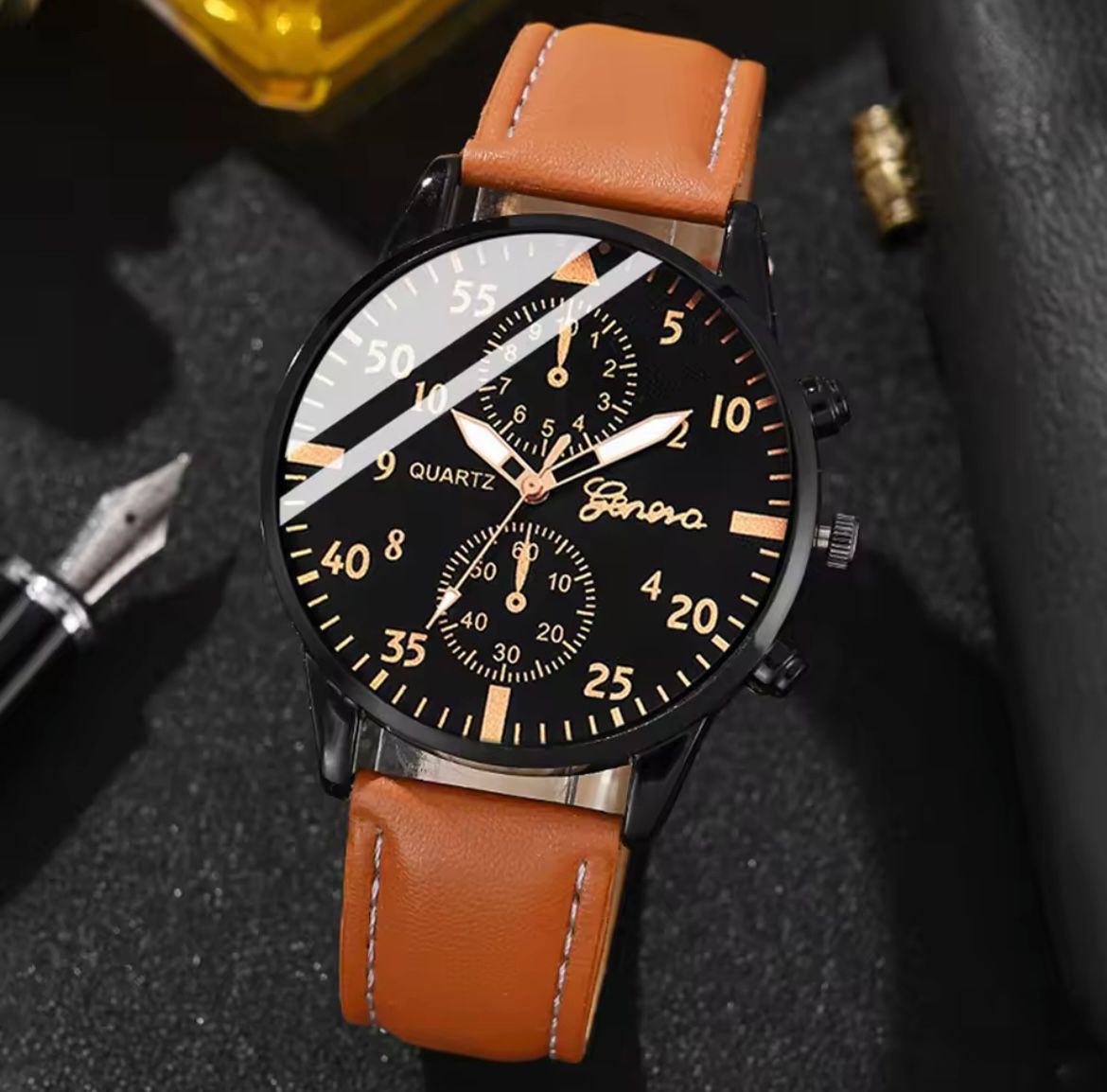 Set para hombre reloj y pulsera