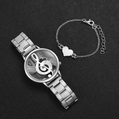 Reloj tipo nota