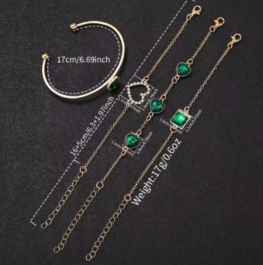 Set 5 Unidades verdes