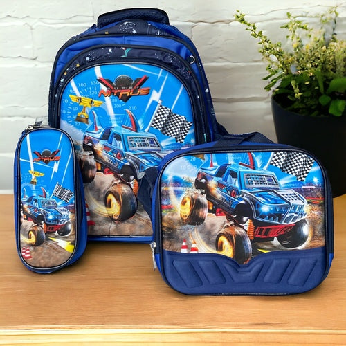 Mochila c/rda set 3 pzas 16"DD161