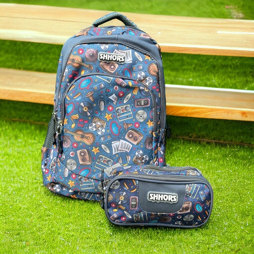 Mochila juvenil c/cartuchera FF012