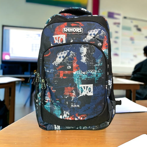 Mochila juvenil c/cartuchera FF013