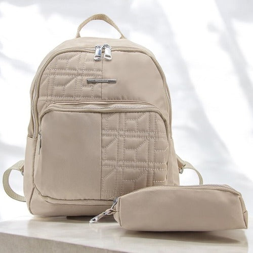 Bolso morral sintetico con cartuchera CX231240