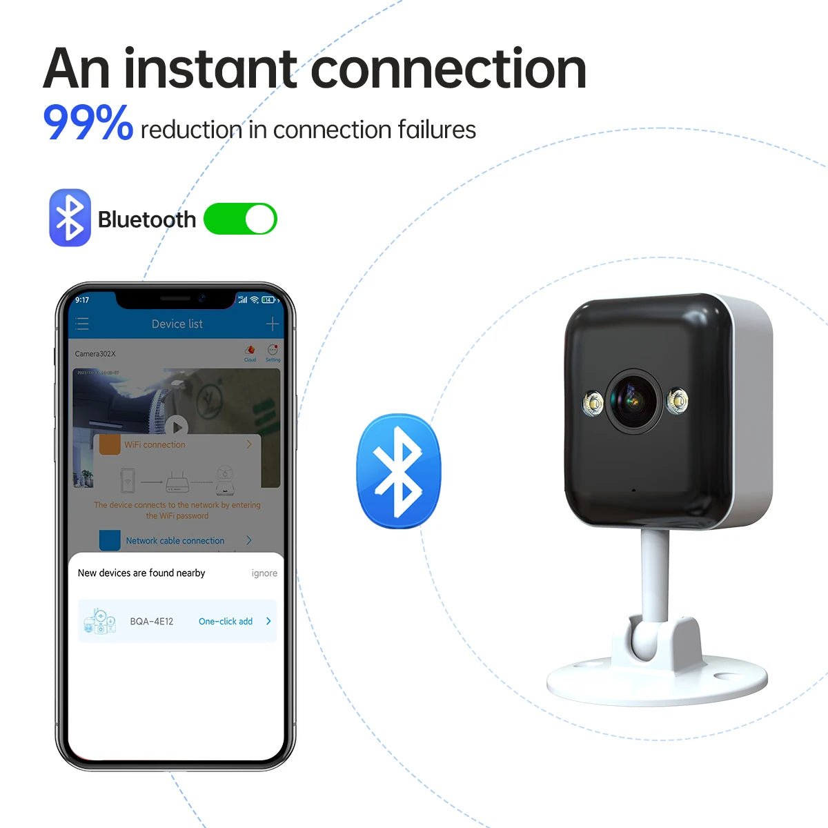 Cámara IP Inalámbrica 1080P / wifi