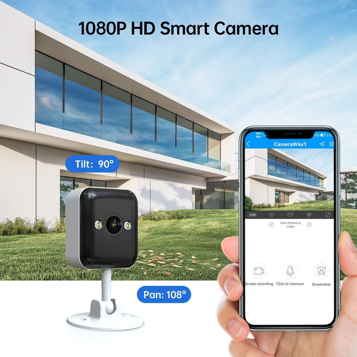 Cámara IP Inalámbrica 1080P / wifi