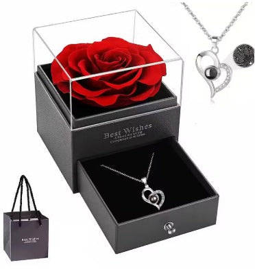 Caja con collar
